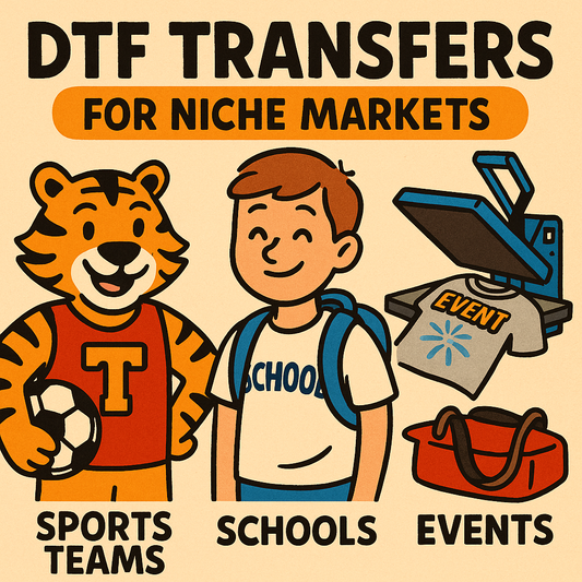 DTF Transfers for Niche Markets: Sports Teams, Schools, and Events