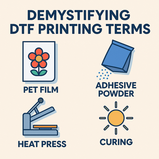 Demystifying DTF Printing Terms: A Glossary for Beginners
