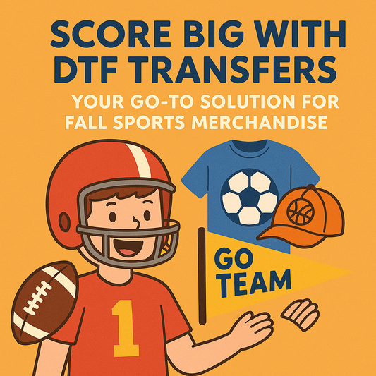 Score Big with DTF Transfers: Your Go-To Solution for Fall Sports Merchandise