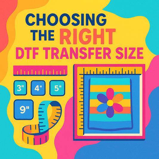 Sizing Guide for DTF Transfers: How to Choose the Right Dimensions