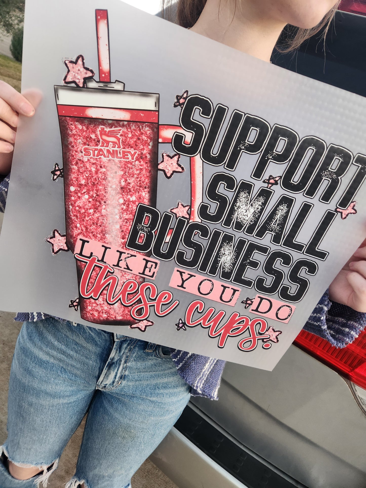 Support Small Business Cup DTF