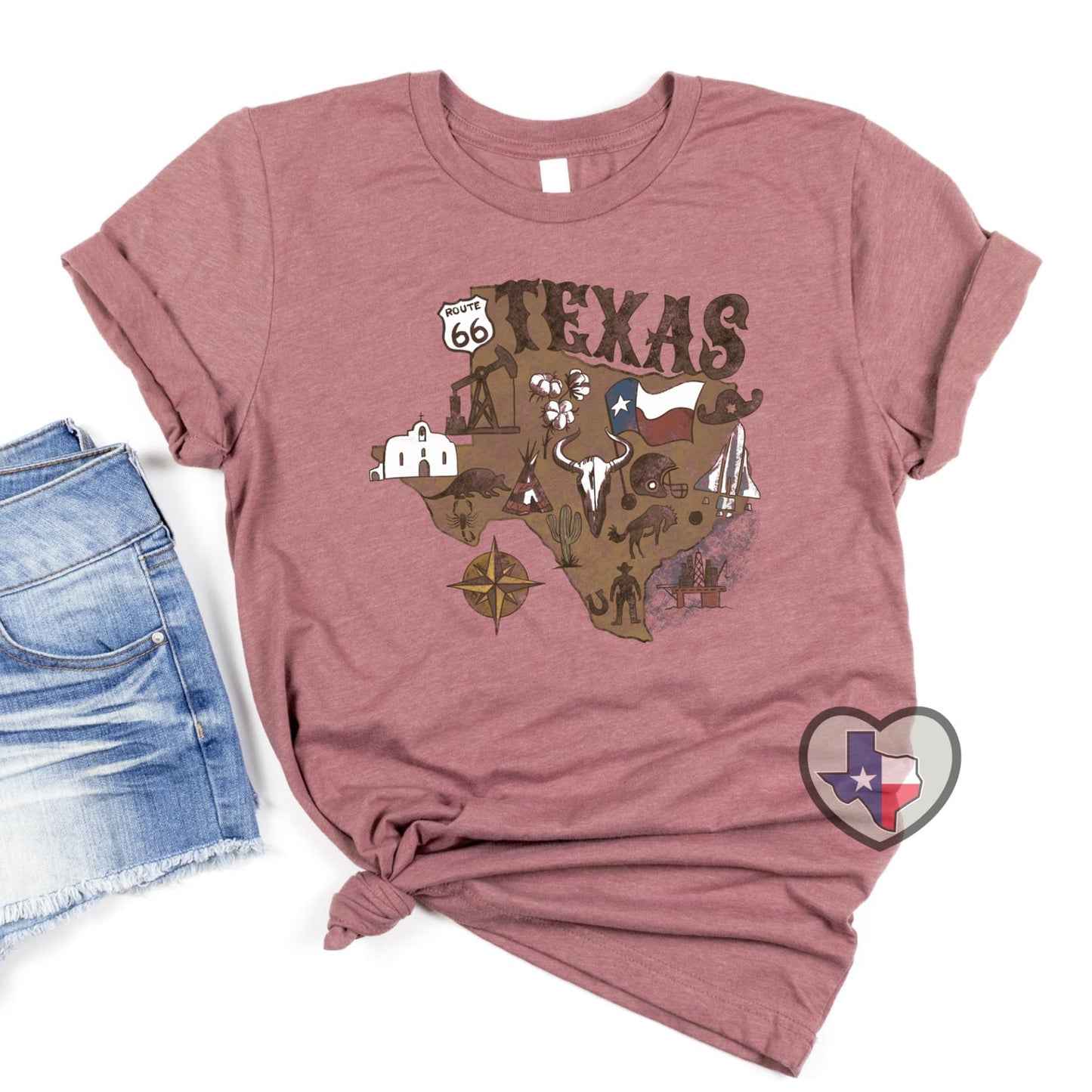 Vintage Texas Art DTF