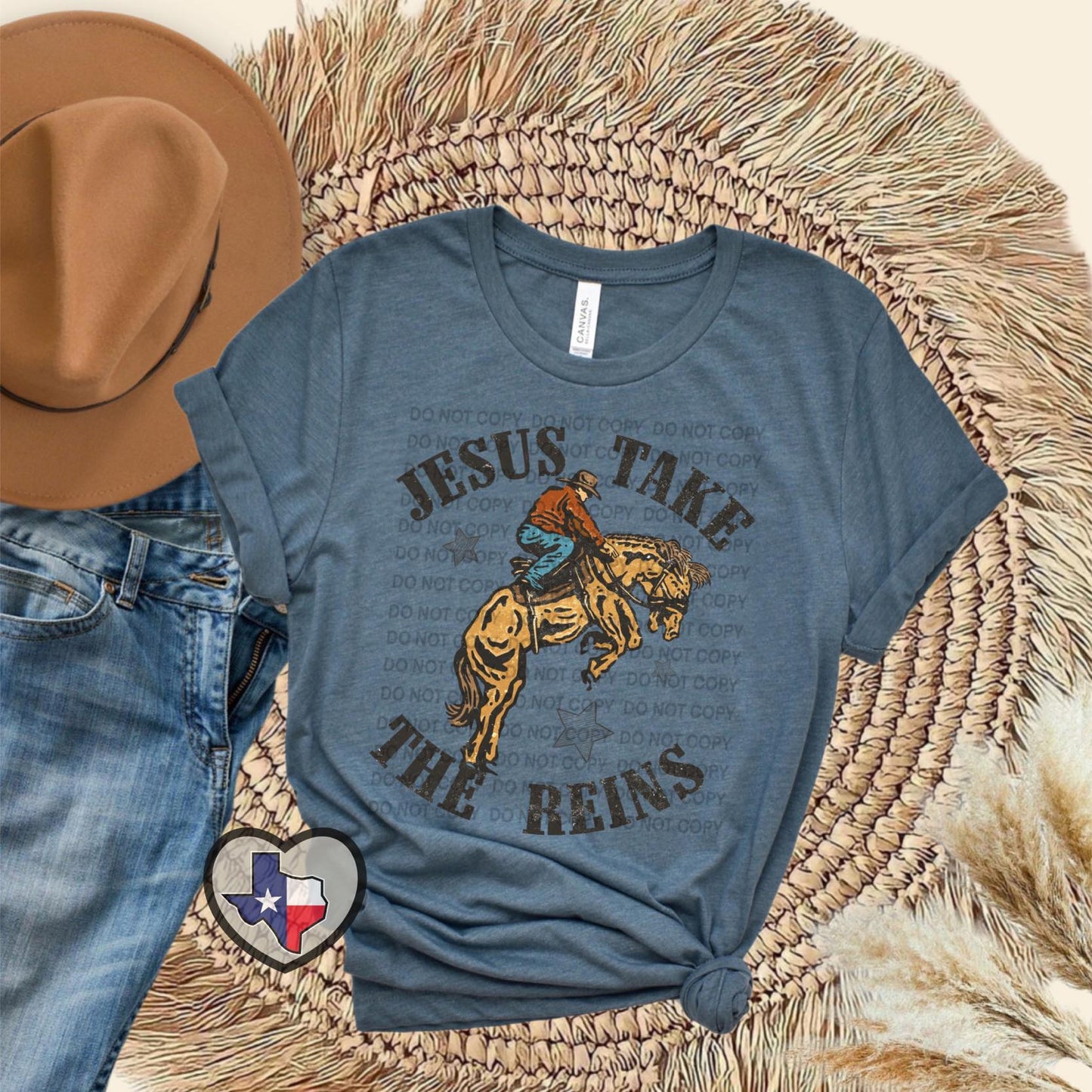 Jesus Take the Reins DTF