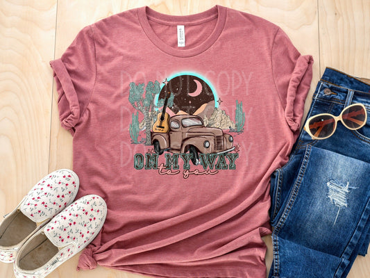 On My Way to You DTF