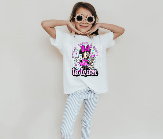 Sweet, Sassy & Ready to Learn DTF