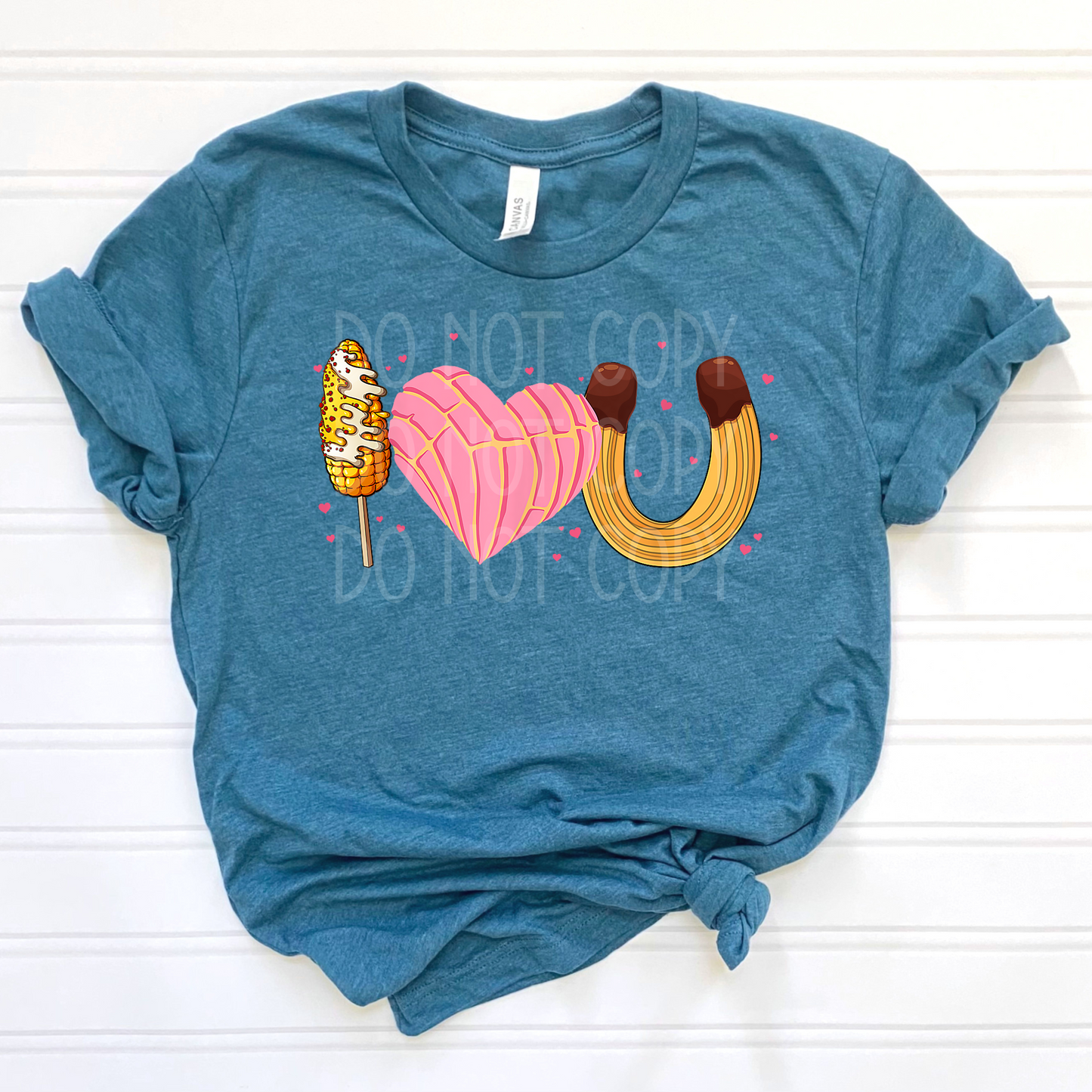 I Love You (Elote, Concha, Churro) DTF