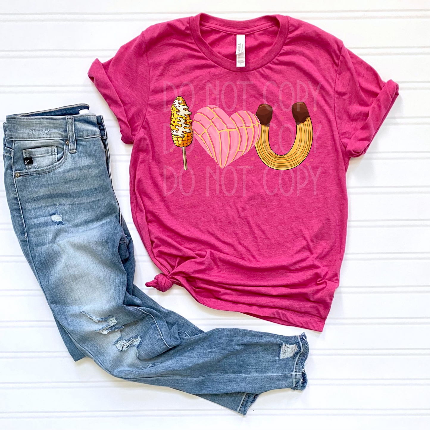 I Love You (Elote, Concha, Churro) DTF