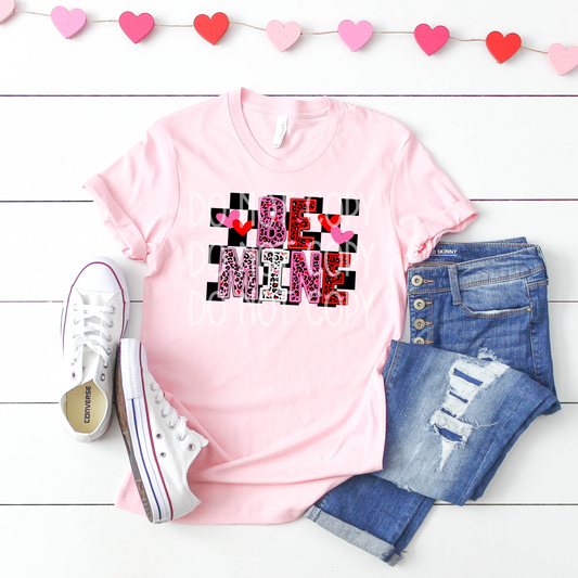 Be Mine Faux Sequins DTF