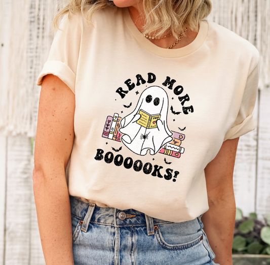 Read More Books (Ghost) DTF