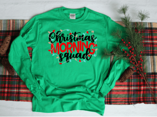 Christmas morning squad DTF