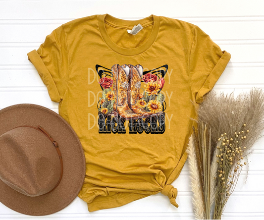 Kick Rocks Boots DTF