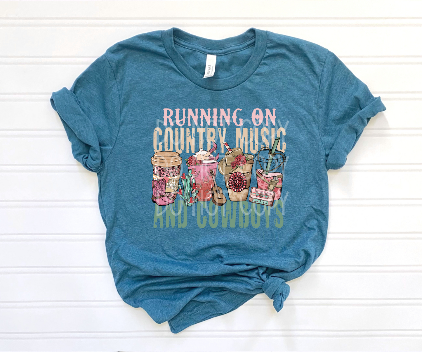 Running on Country Music and Cowboys DTF