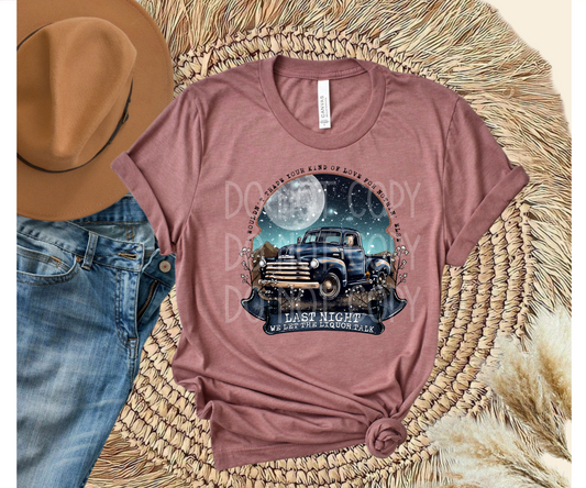 Last Night Truck DTF