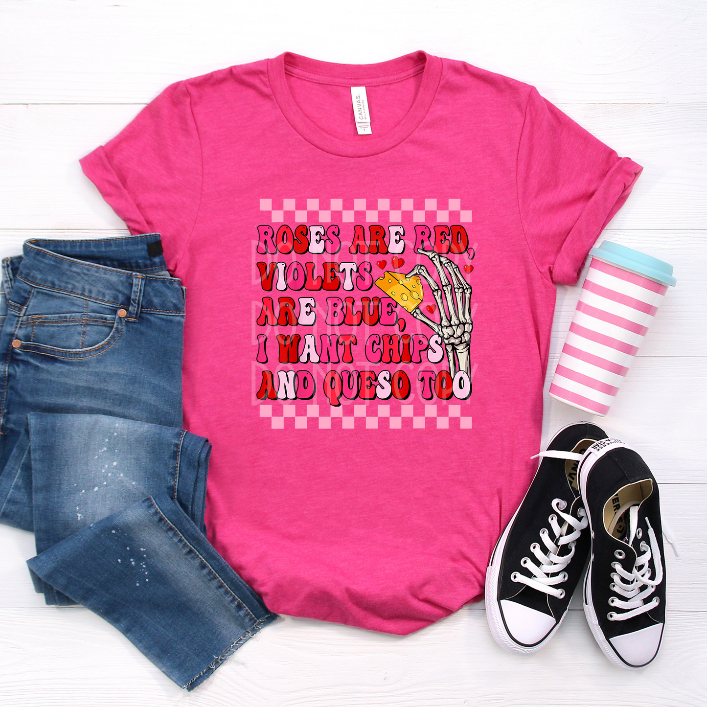 I Want Chips & Queso Too DTF