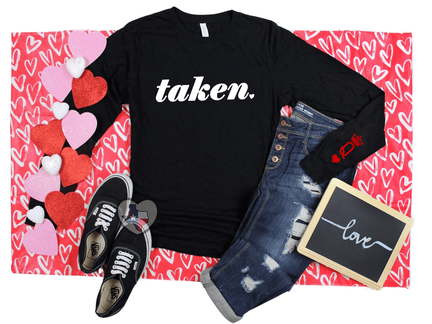 King/Queen Pocket DTF - Texas Transfers and Designs