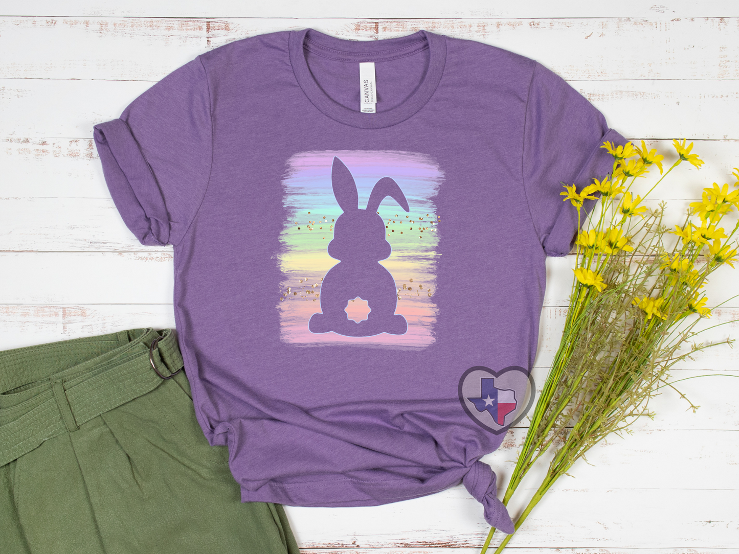 Watercolor Bunny DTF