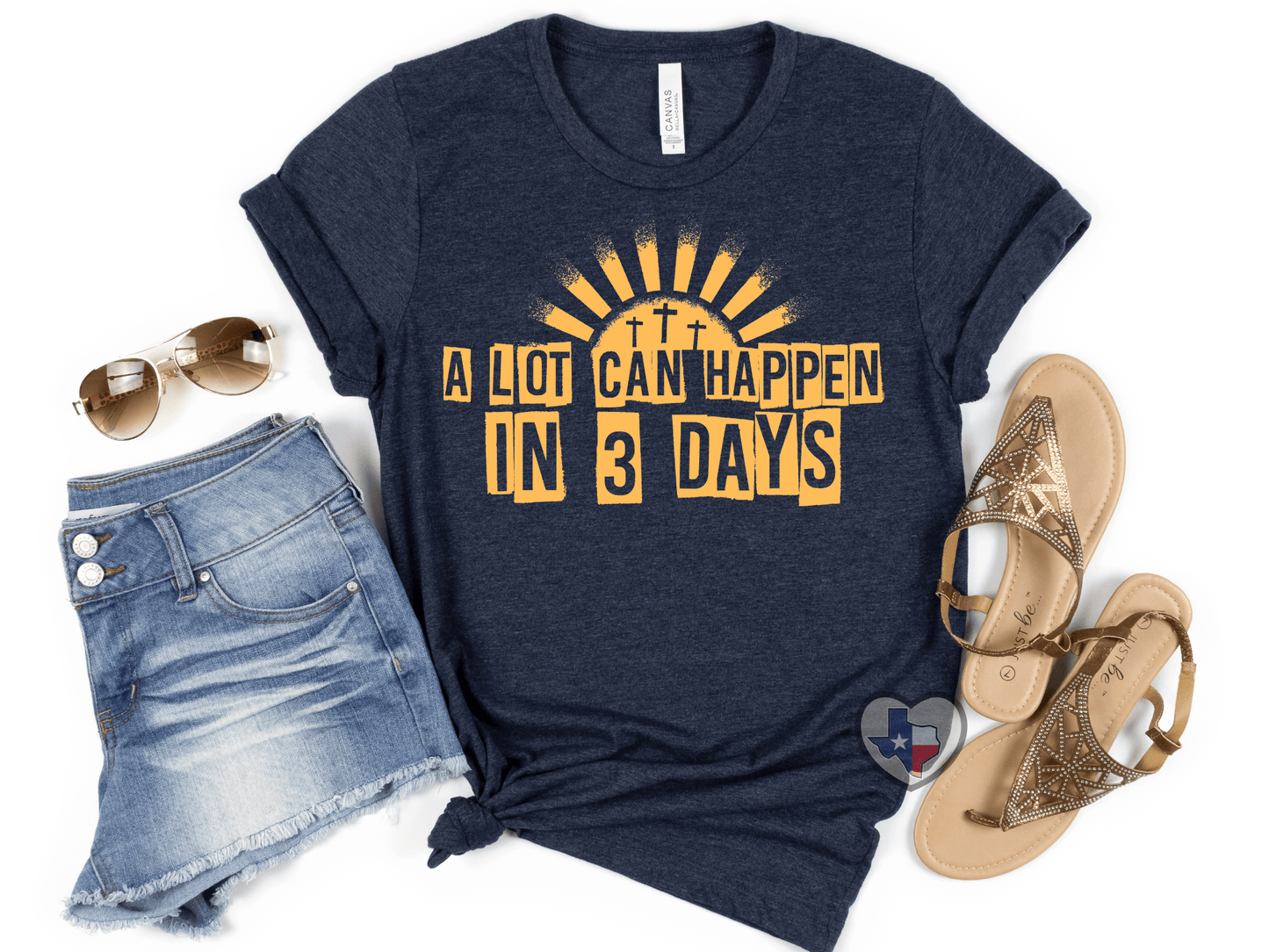 A Lot Can Happen In Three Days (Yellow Gold) *EXCLUSIVE* DTF