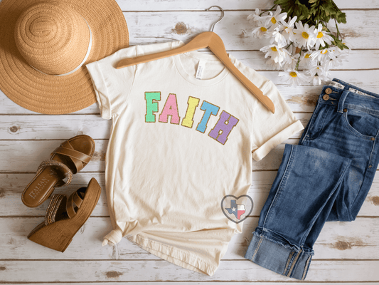 Faith Faux Chenille DTF