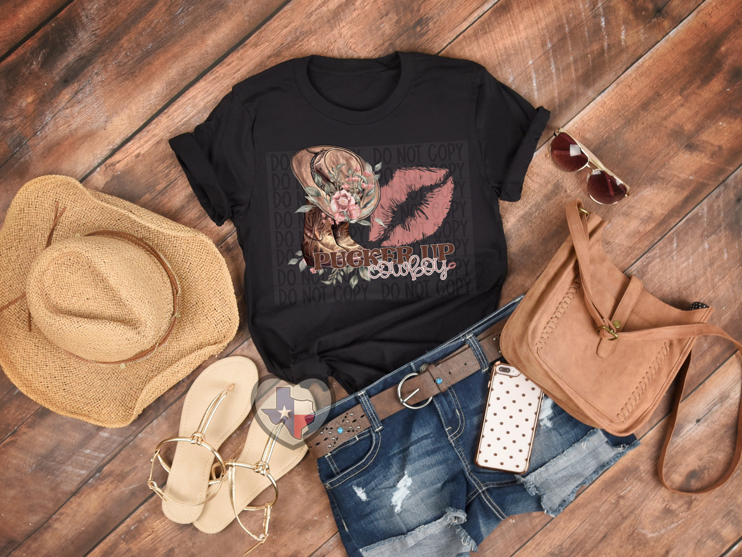 Pucker Up Cowboy DTF