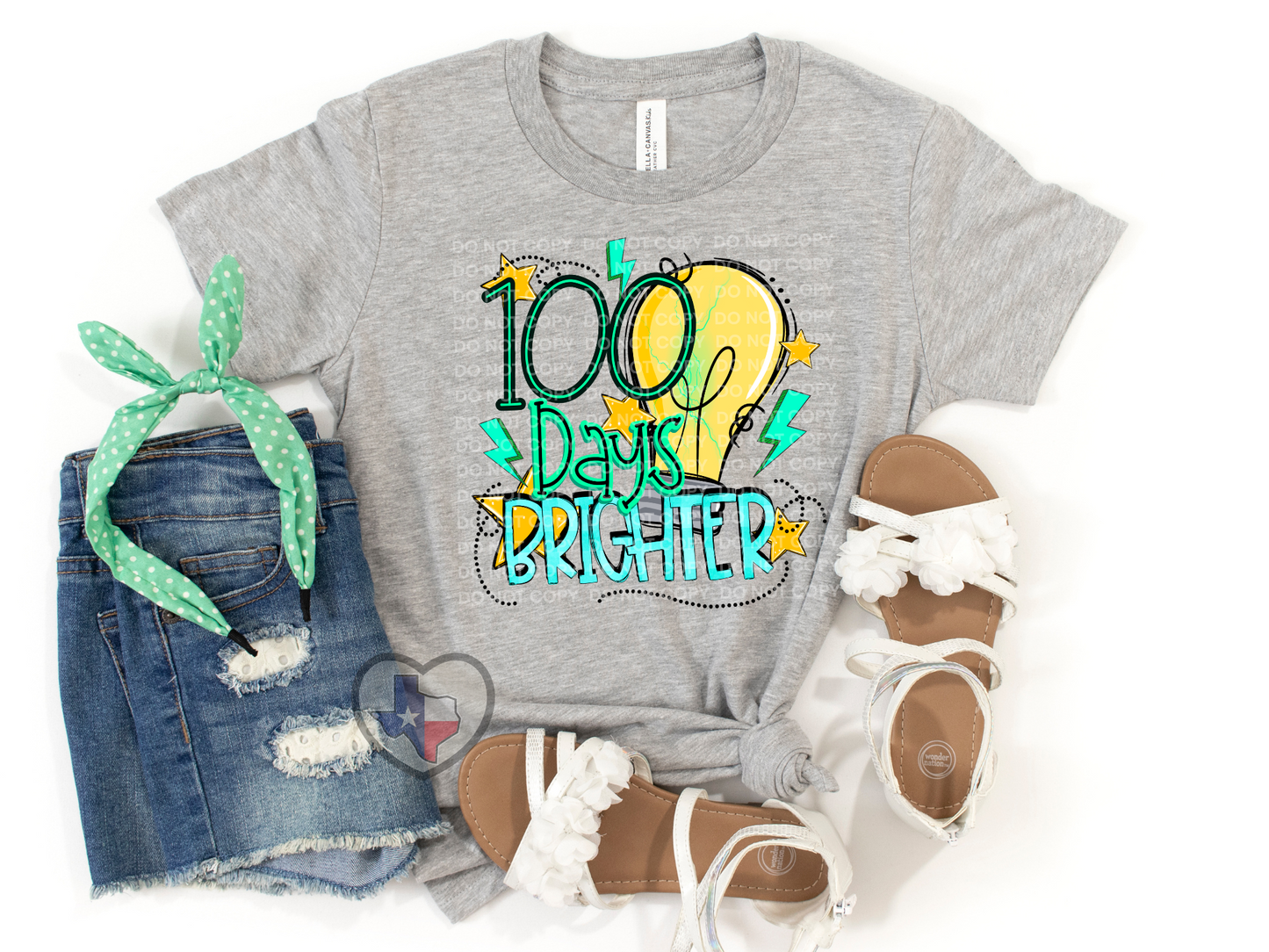 100 Days Brighter (Bulb) DTF