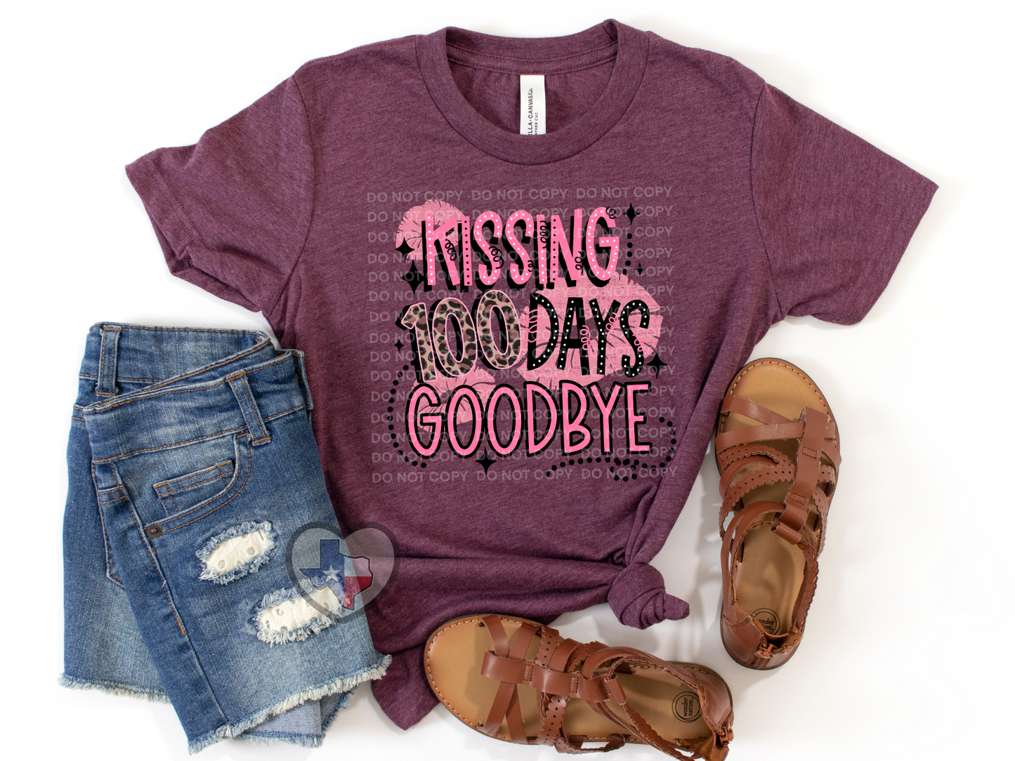 Kissing 100 Days Goodbye DTF