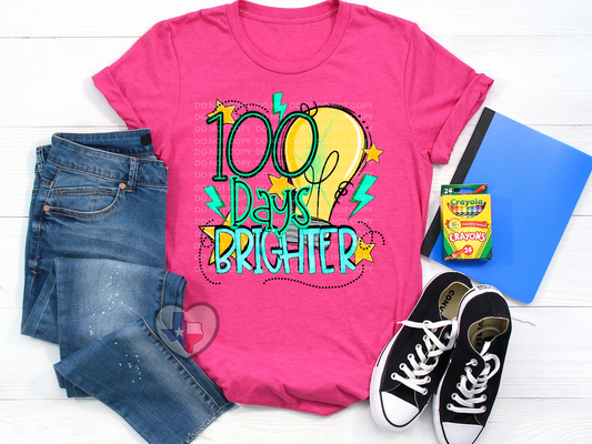 100 Days Brighter (Bulb) DTF