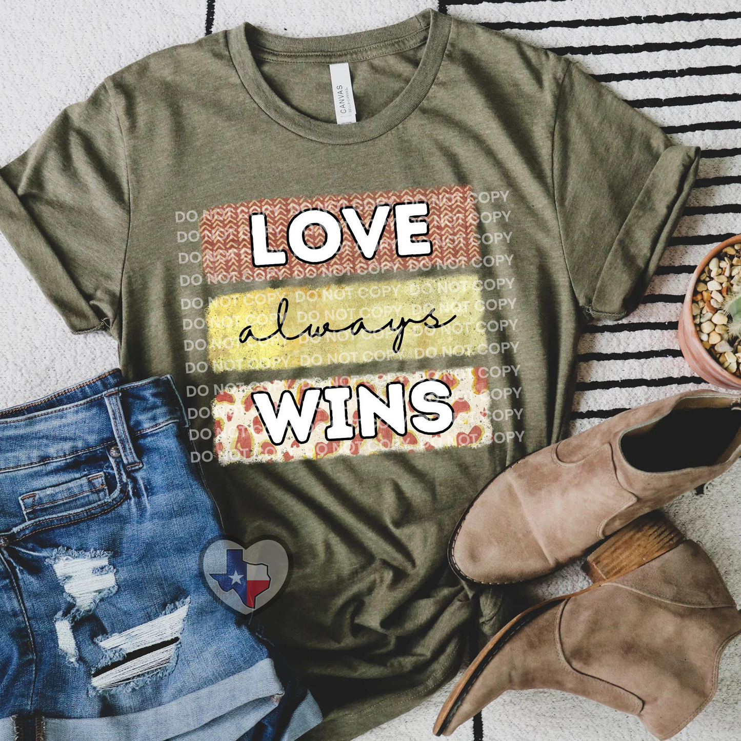 Love Always Wins DTF