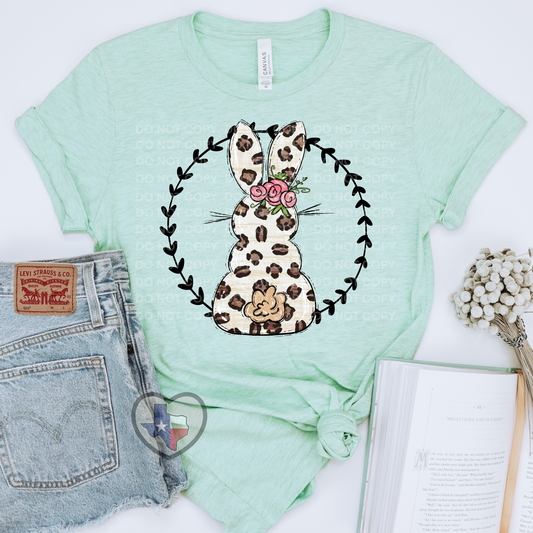 Leopard Bunny DTF