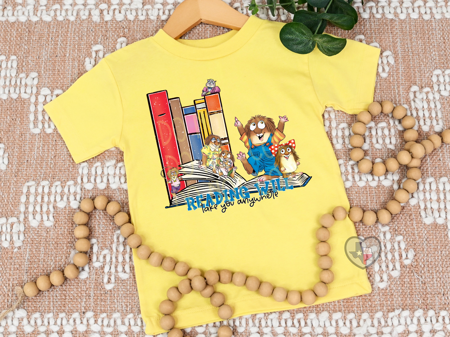 Reading Will Take You Anywhere (Critter) DTF