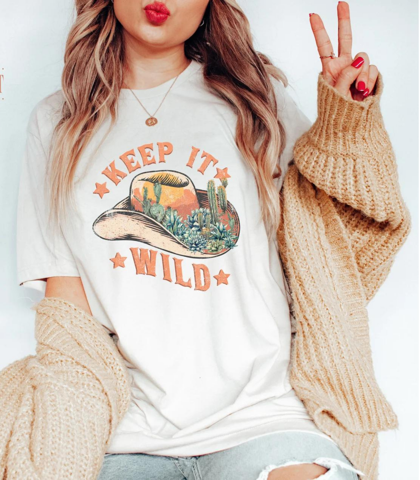 Keep It Wild (Cowboy Hat Cacti)  DTF