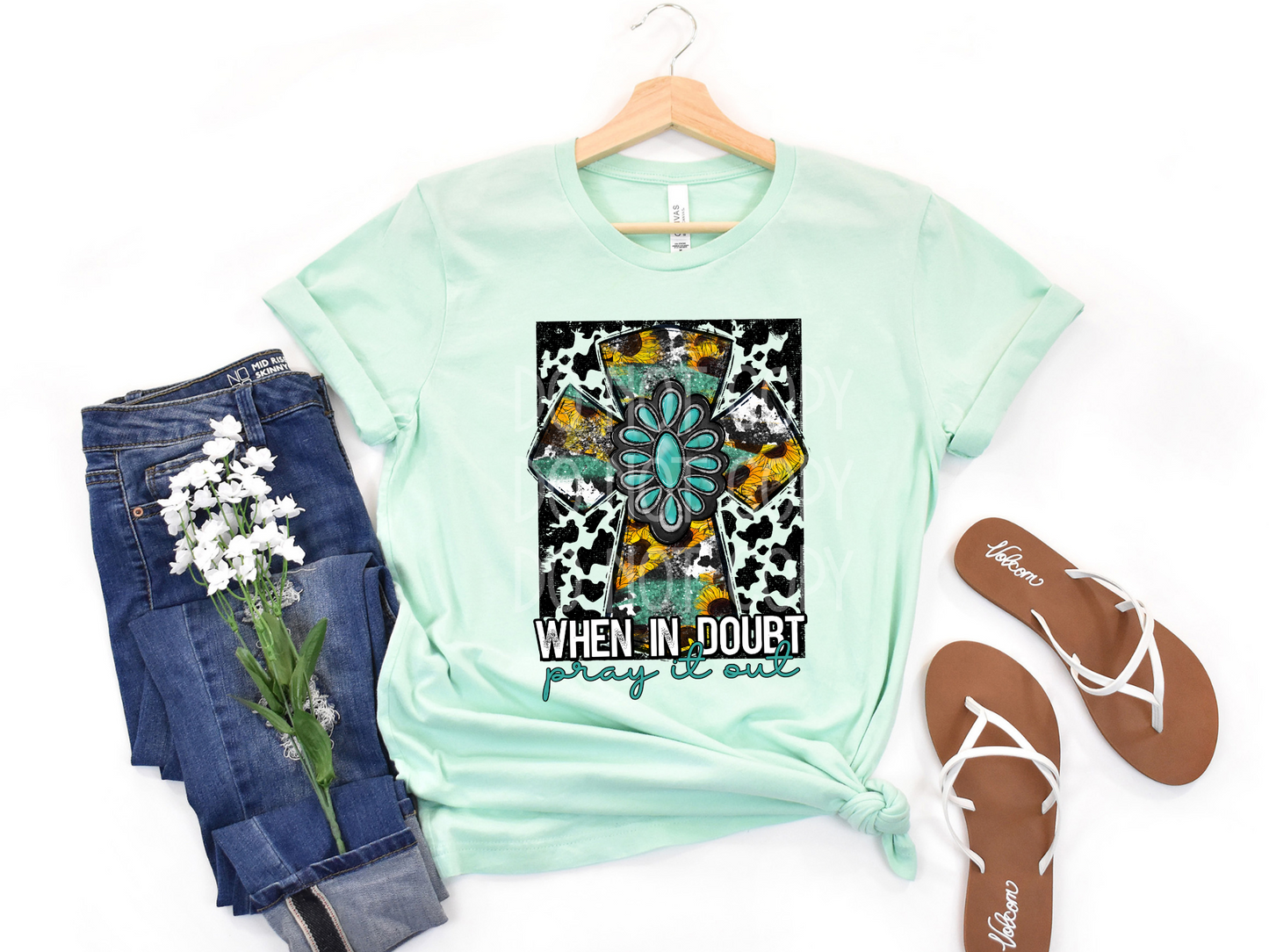 When In Doubt Pray It Out DTF