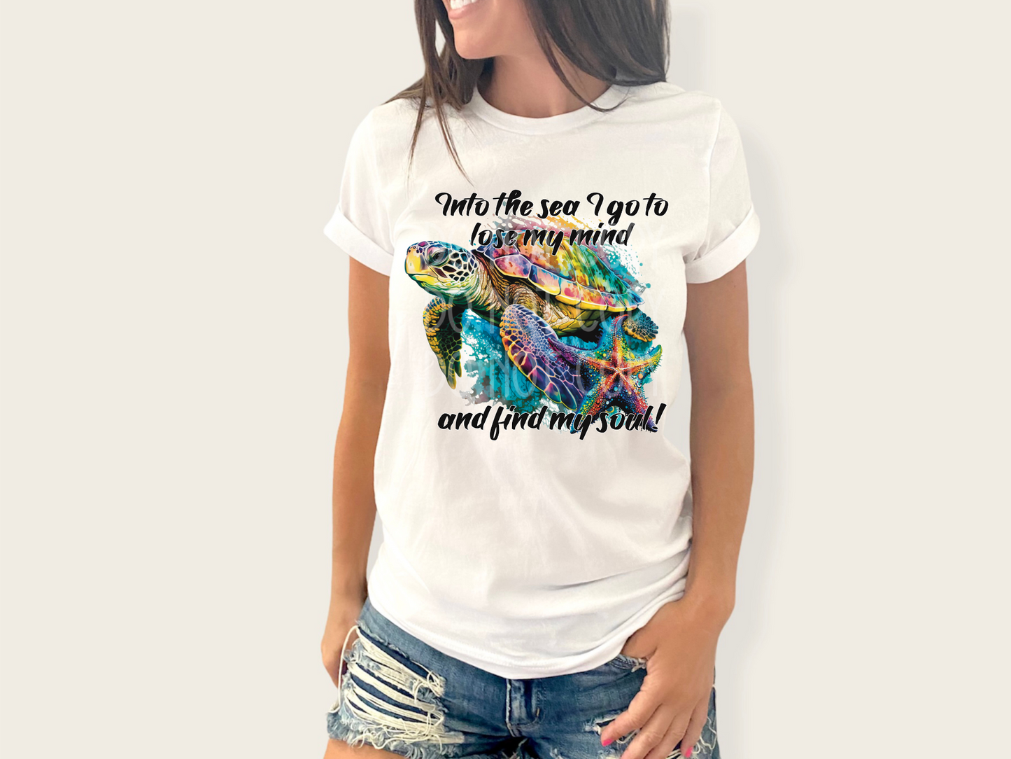 Into the Sea I Go DTF