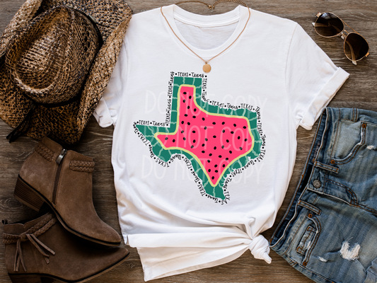 Watermelon Texas DTF