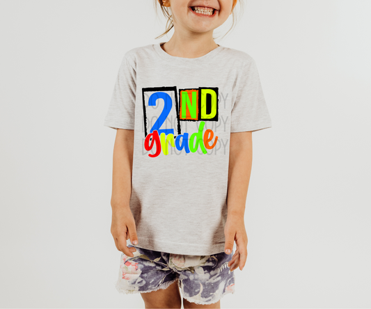 2nd Grade Unisex DTF