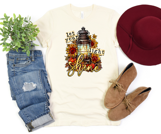 Let Your Light Shine DTF