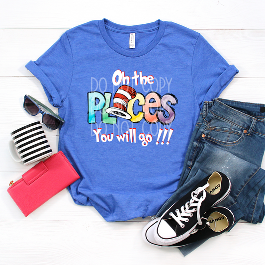 Oh the Places! DTF