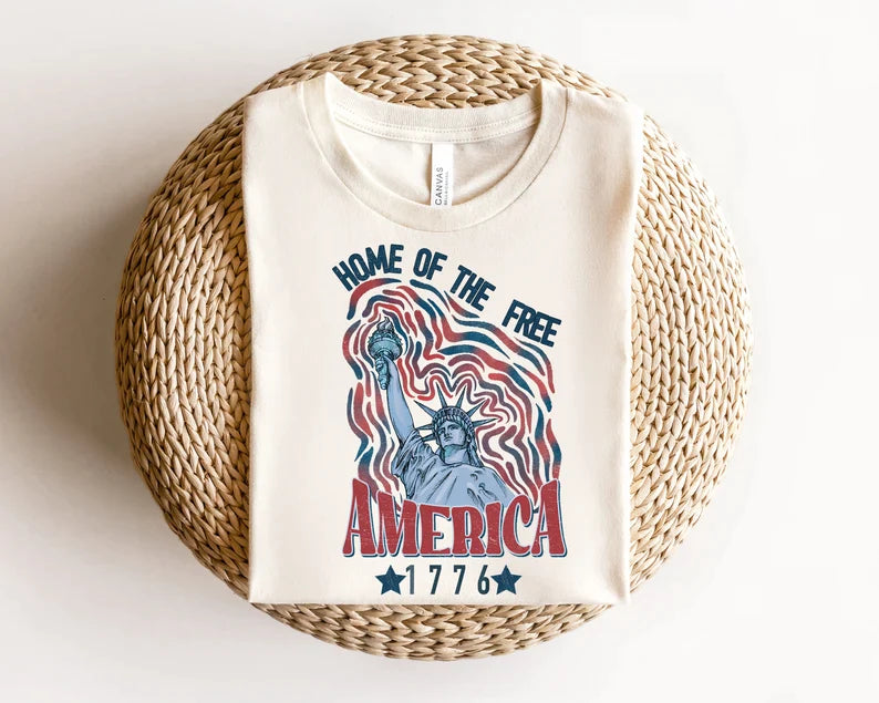 Home of the Free/Statue of Liberty DTF