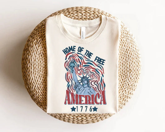 Home of the Free/Statue of Liberty DTF