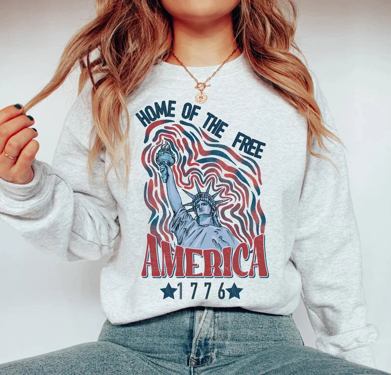 Home of the Free/Statue of Liberty DTF