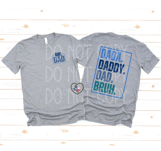 Girl Dad SET DTF