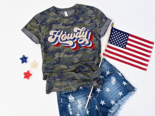 Howdy Patriotic DTF