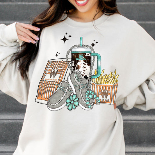 Whataburger/Dudes/Stanley DTF