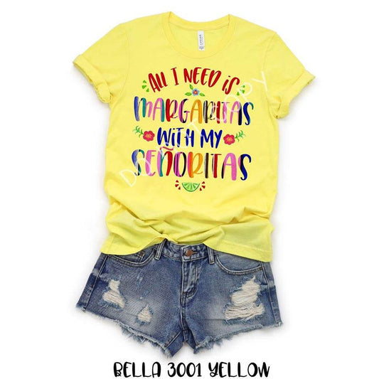 Margaritas With My Señoritas DTF