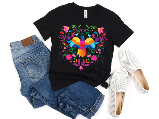 Floral Bird DTF
