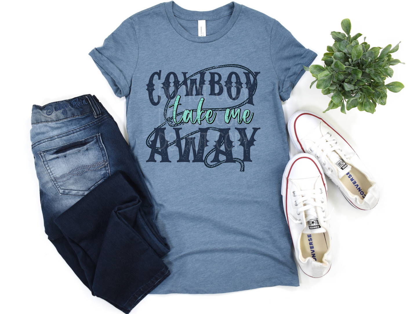 Cowboy Take Me Away DTF