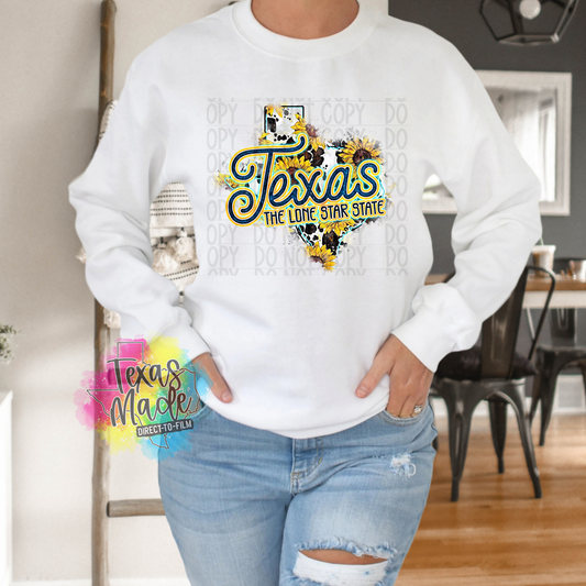 Floral Texas DTF