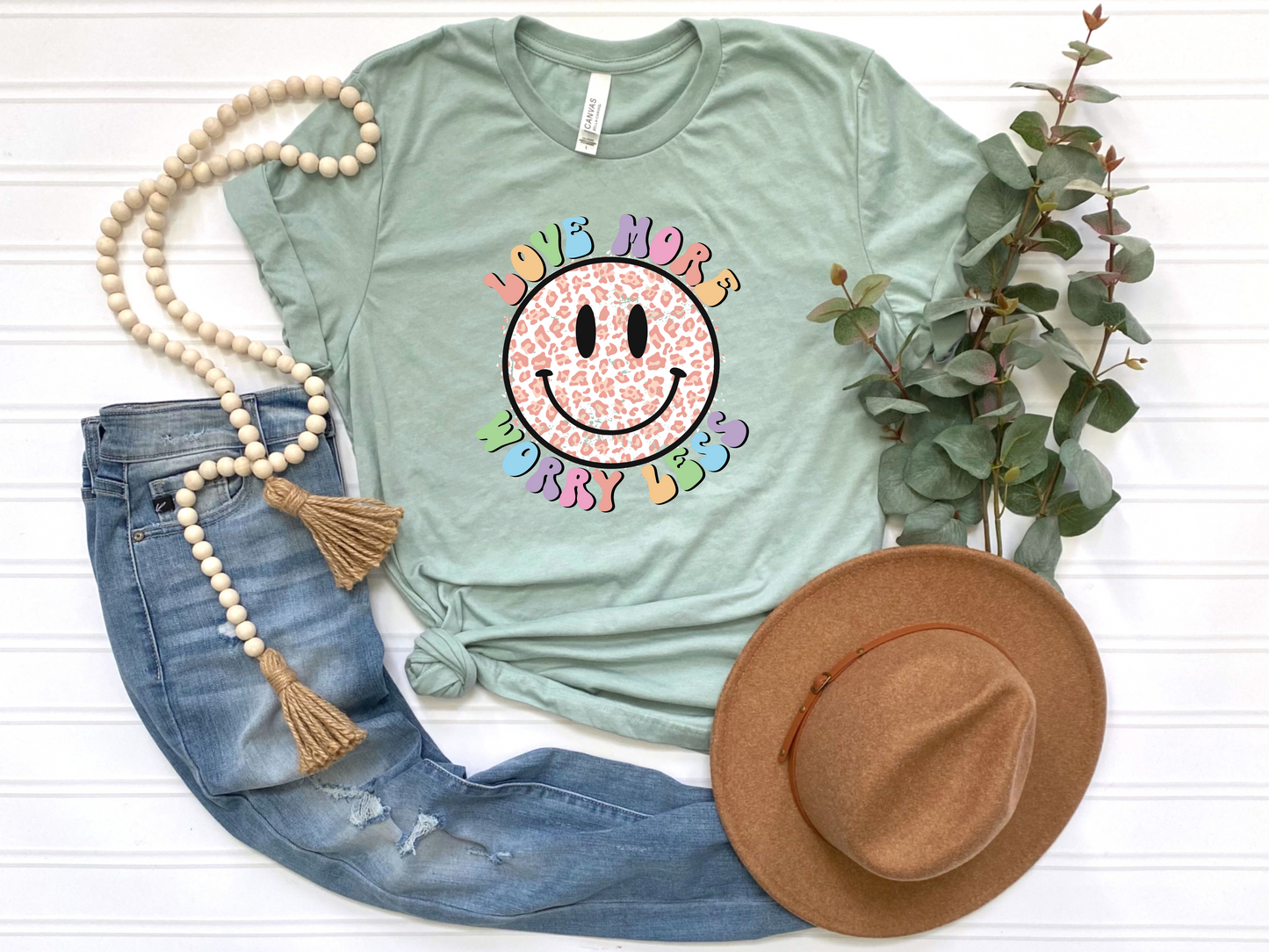 Love More Worry Less DTF