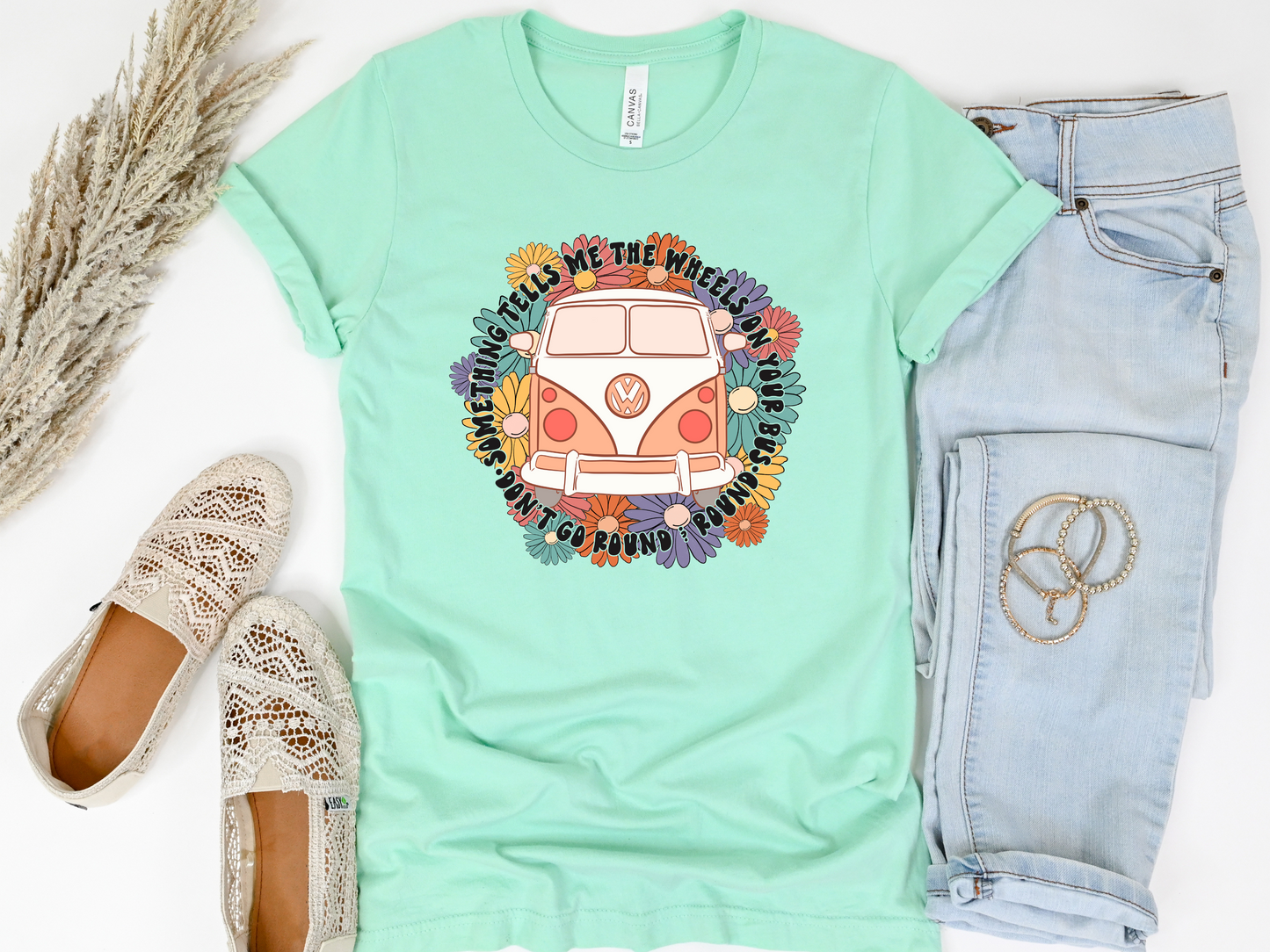 Something Tells Me The Wheels On Your Bus DTF