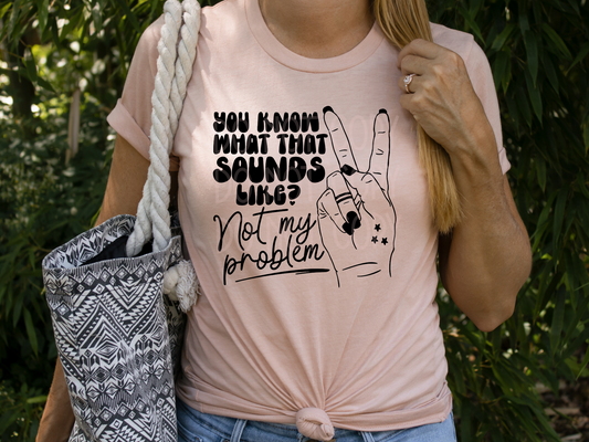 Not My Problem DTF
