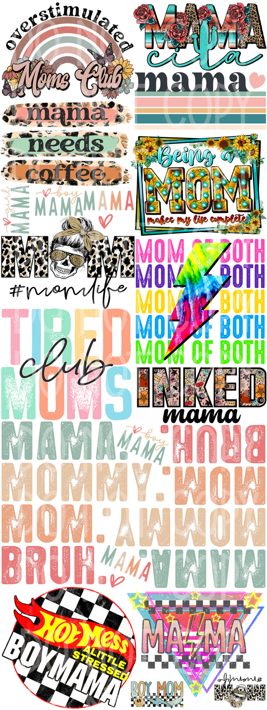 Mom Gang Sheet 60"